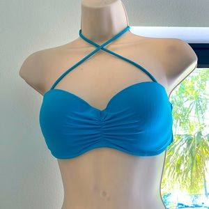 Victoria’s Secret Vintage Blue Bikini Swim Top
